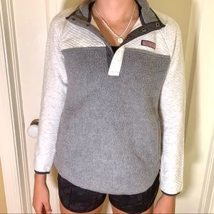 Vineyard Vines Half Button Sweater XS